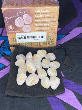 Runes Rose Quartz